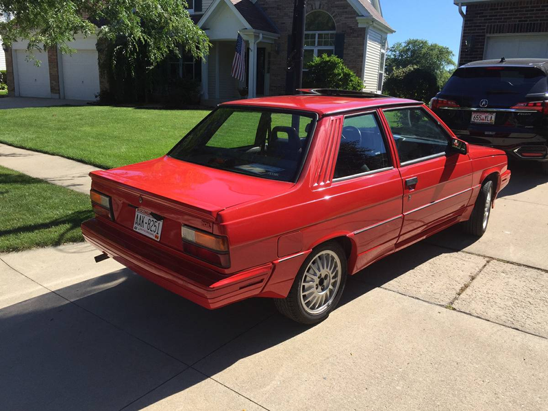 Illustration for article titled For $1,900, Could You Align Yourself With This 1987 Renault Alliance GTA?